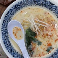 Tantan ramen  at Pivot BASE Cafe & Bar ＠Dotonbori in Osaka