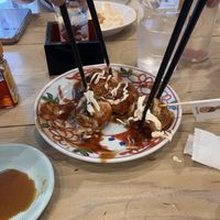 Takoyaki  at Pivot BASE Cafe & Bar ＠Dotonbori in Osaka
