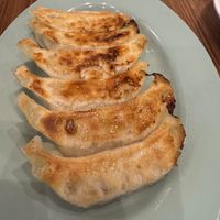 Gyoza 煎餃  at Pivot BASE Cafe & Bar ＠Dotonbori in Osaka