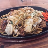 Yakisoba Noodles  at Pivot BASE Cafe & Bar ＠Dotonbori in Osaka