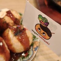 Takoyaki at Pivot BASE Cafe & Bar ＠Dotonbori in Osaka