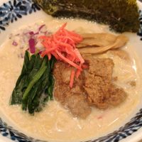 Ramen at Pivot BASE Cafe & Bar ＠Dotonbori in Osaka