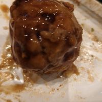 Teriyaki meatballs at Pivot BASE Cafe & Bar ＠Dotonbori in Osaka