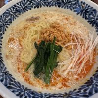 Spicy ramen  at Pivot BASE Cafe & Bar ＠Dotonbori in Osaka