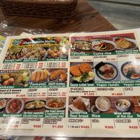 Menu  at Pivot BASE Cafe & Bar ＠Dotonbori in Osaka