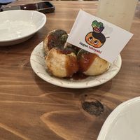 Takoyaki  at Pivot BASE Cafe & Bar ＠Dotonbori in Osaka