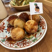 Takoyaki   at Pivot BASE Cafe & Bar ＠Dotonbori in Osaka
