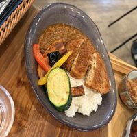 Curry Katsu  at Pivot BASE Cafe & Bar ＠Dotonbori in Osaka
