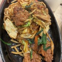 Yakisoba   at Pivot BASE Cafe & Bar ＠Dotonbori in Osaka