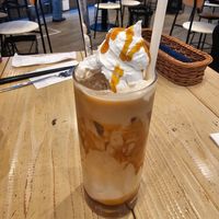 Safe to say their lattes slap ✨️ at Pivot BASE Cafe & Bar ＠Dotonbori in Osaka