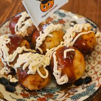 Vegan Takoyaki at Pivot BASE Cafe & Bar ＠Dotonbori in Osaka