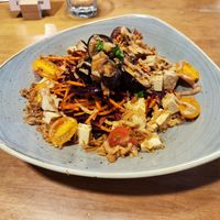 Tofu eggplant salad at Bakery Bakery  - Schaffhauserplatz in Zurich