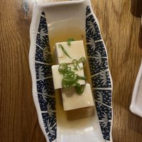 Steamed tofu  at Sakura  in Southampton