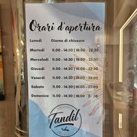 Chiuso dalle 14:30 fino alle 18:00 at Tandil Empanadas Argentinas in Alghero