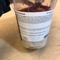 Ingredients list at PRG - Natoo - T2 in Prague