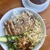 mock duck nam bo  at Hoang Tofu in Bratislava