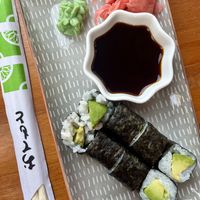 avo maki set  at Hoang Tofu in Bratislava