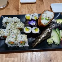 Menu vegan at NANIWA by EDO in Nantes