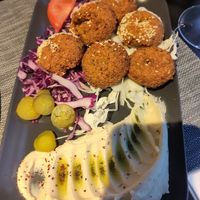 Falafel at Aladdin Cuisine in Stavanger