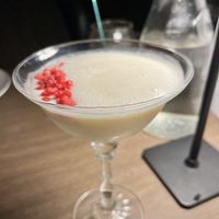 The Heart Container, this was so tasty. If you like coconut this is a must try! The frozen raspberry “hearts” add a great contrast too.  at Free Spirited in Alhambra