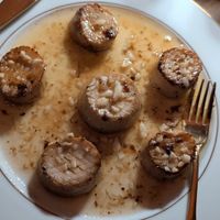 Buttered scallops at Free Spirited in Alhambra