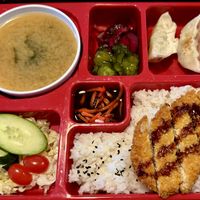 Bento  at Moriya Izakaya in Central Singapore