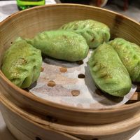 Vegan dim sum with vegetables and mushroom at Out of China in Barcelona