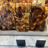 Focaccias (2 sorts, both vegan) at Renard in Brussels