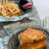 Crunchwrap and fries. My favorite!  at Cactus - 켁터스 멕시칸그릴 in Busan