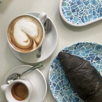 Vegan milk for an additional cost   at Pasticceria Cassera Moretti in Menaggio