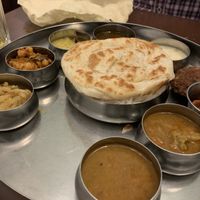Vegan thali  at Dosa Park in Cirencester