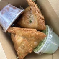 Samosas 🤤🤤  at Paradise Street Eats - Food Truck in Detroit