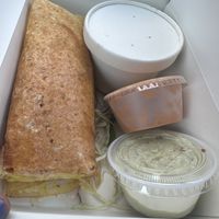 Potato dosa   at Paradise Street Eats - Food Truck in Detroit