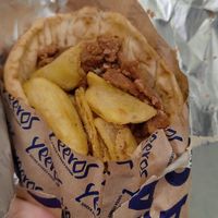 Plant Based Gyros at Yeeros - Wexford Street in Dublin