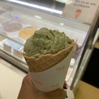 Pistachio ice cream✌🏽❤️  at Kate's Ice Cream in Portland