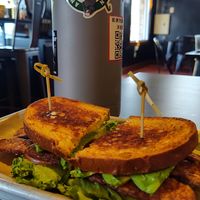 The tempeh BLTA at Kind Burgers in San Antonio