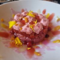 tartare of the day at Scara e Beo in Cortona