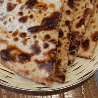 Paratha at Sanskruti Restaurant in Manchester