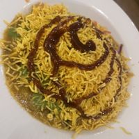 Starter, mash peas and gravy   at Sanskruti Restaurant in Manchester