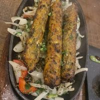 Kebab sticks mushroom   at Sanskruti Restaurant in Manchester