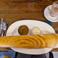 Masala dosa at Sanskruti Restaurant in Manchester