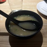 Miso soup   at Taku Sushi & Ramen in Niagara Falls