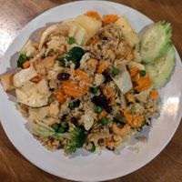 Pineapple Fried Rice at Rice Thai Cookery in Milwaukie