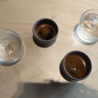 Espresso at Gramo Café in Cuernavaca