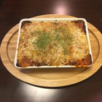 Animal-free lasagna. Best vegan lasagna I've had so far!! at Veggie Cafe in Kyoto