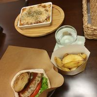 . at Veggie Cafe in Kyoto