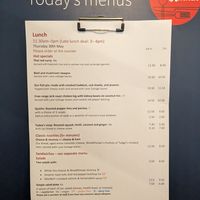 Lunch menu at Bill's Kitchen Ludlow in Ludlow