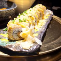 Toriyasai Roll at GUYSHI Bar + BBQ in Sheffield