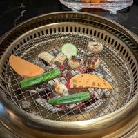 Veg, plus mock meats at GUYSHI Bar + BBQ in Sheffield