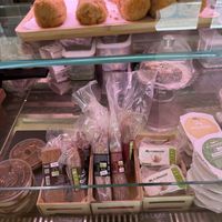 Faux meats (feats)  at Fermaggio Bistrot & Store in Rome